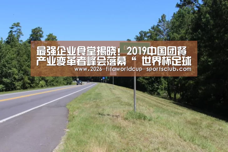 最强企业食堂揭晓!2019中国团餐产业变革者峰会落幕“ 世界杯足球”(图4) 世界杯足球